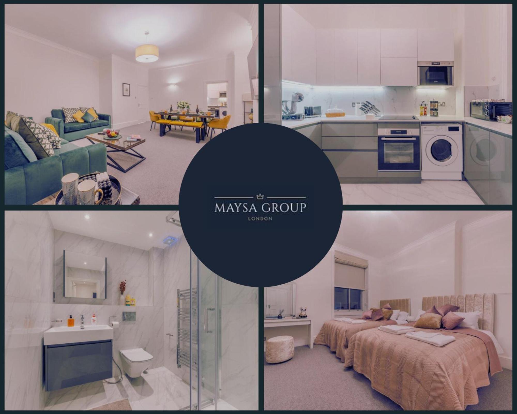 5H Modern Elegance 1-Bedroom City Living In ลอนดอน ภายนอก รูปภาพ